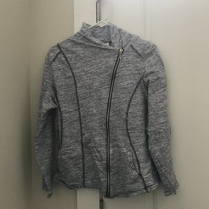 Zip jacket asymmetrical